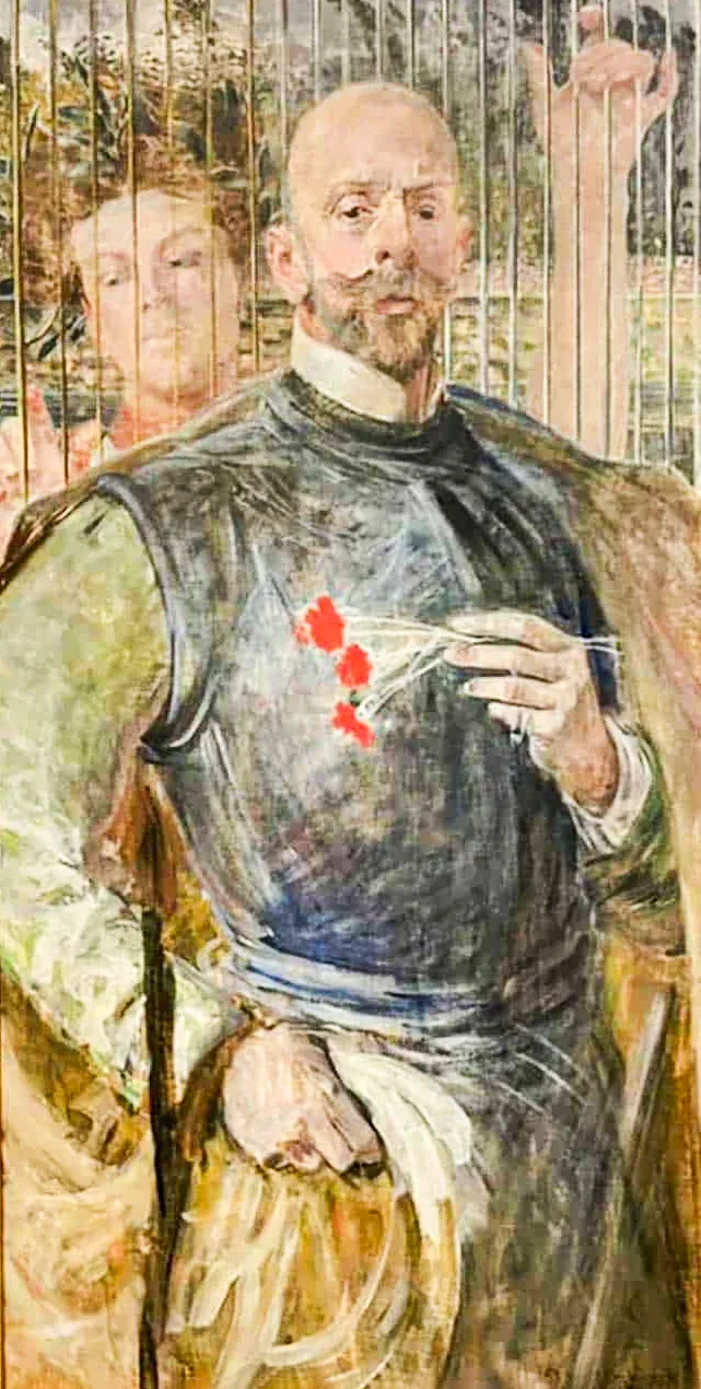 Jacek Malczewski, Autoportret z muzą Jacek Malczewski, Autoportret z muzą