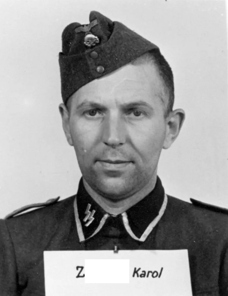 Karl Z., fotografia z czasów służby w SS // Fot. Muzeum Auschwitz-Birkenau / materiały prasowe