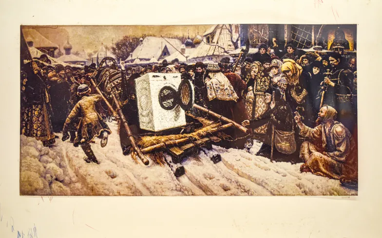 Ihor Husiew, z cyklu "Trzecia wojna światowa", 2022-2023 r. // repr. Jacek Taran