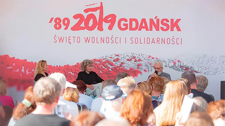 Ksiądz Adam Boniecki podczas spotkania w Hali Debat, Gdańsk, 3 czerwca 2019 r. // Jerzy Pinkas / gdansk.pl // materiał partnera Ksiądz Adam Boniecki podczas spotkania w Hali Debat, Gdańsk, 3 czerwca 2019 r. // Jerzy Pinkas / gdansk.pl// materiał partnera