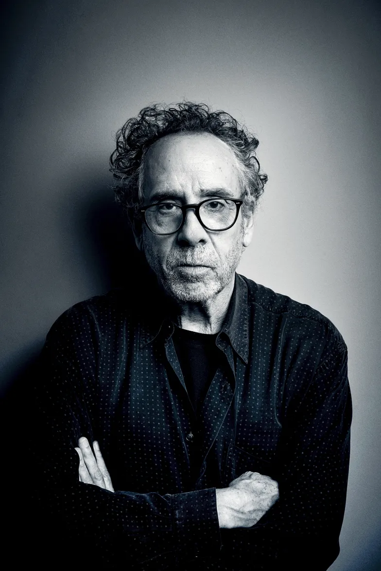 Tim Burton, reżyser, 2022 r. // Fot. Steve Schofield / Praha Obecní dům / Materiały prasowe