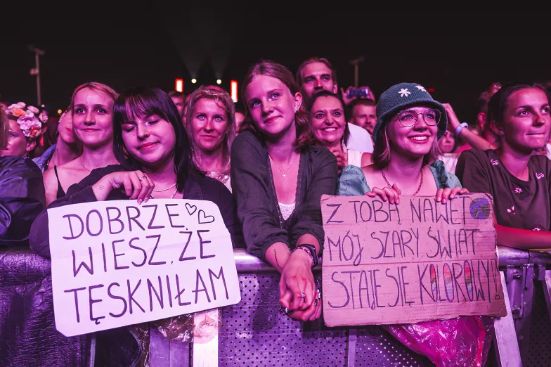 Fani Sanah przed koncertem Żywiec Męskie Granie w Gdańsku. 20 sierpnia 2022 r. // Fot. Karol Makurat / REPORTER