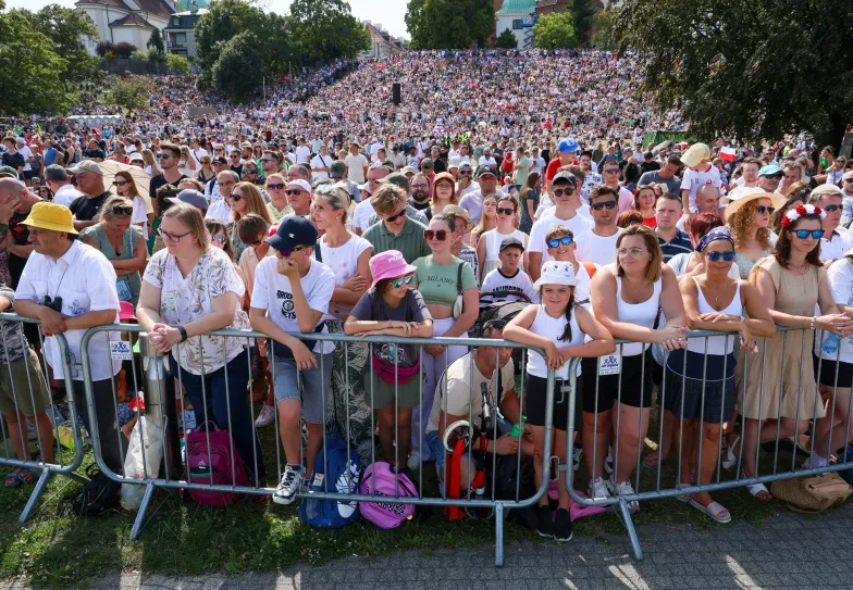 Obchody Święta Wojska Polskiego w Warszawie, 15 sierpnia 2024 r. // Fot. Paweł Wodzyński/East News Obchody Święta Wojska Polskiego, Defilada w Warszawie