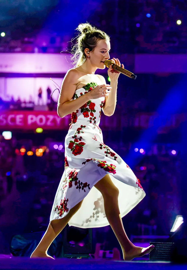 Koncert Sanah na stadionie PGE Narodowy. Warszawa, 22 września 2023 r. // Fot. PRUS / East News