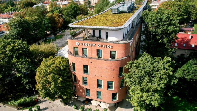 Budynek Regent Office w Krakowie // Materiały prasowe Herbewa