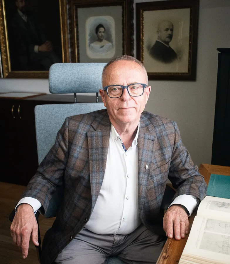 Andrzej Barański, prezes firmy Herbewo // Fot. Jacek Taran