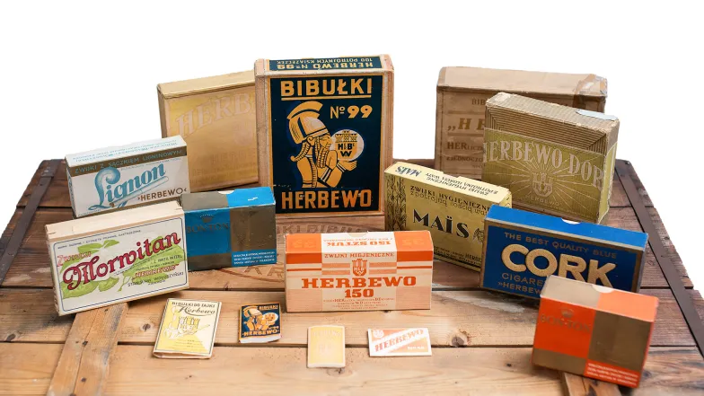Historyczne produkty marki Herbewo // Fot. Jacek Taran
