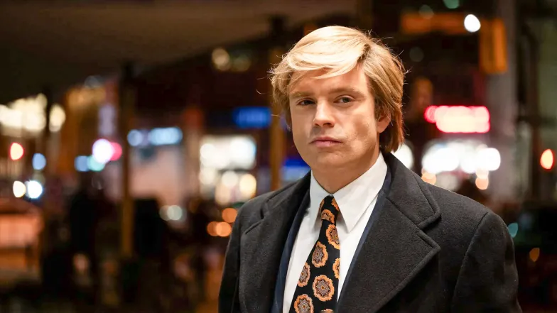 Sebastian Stan jako Donald Trump w filmie „Wybraniec”, reż. Ali Abbasi, 2024 r. // Materiały prasowe M2 Films