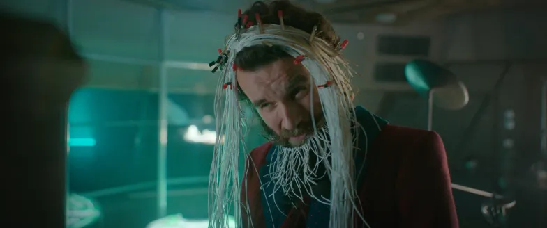 Tomasz Kot jako Ambroży Kleks testujący nowe technologie // Materiały prasowe Next Film Ambroży Kleks