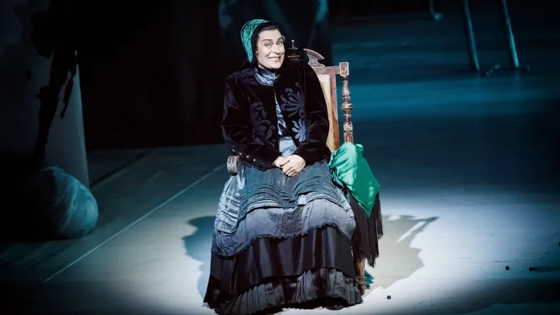 Danuta Stenka w spektaklu "Wòlô bòskô", reż. Jarosław Kilian, 2024 r. // Fot. Krzysztof Bieliński / Teatr Wielki / Materiały prasowe Danuta Stenka w spektaklu "Wòlô bòskô", reż. Jarosław Kilian, 2024 r. // Fot. Krzysztof Bieliński / Teatr Wielki / Materiały prasowe