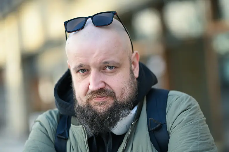 Michał Fedorowicz, luty 2025 r. // Fot. Michał Obara / PAP