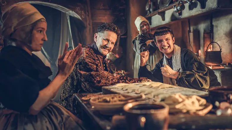 Kadr z serialu "1670". Netflix, 2024 r. // Fot. Robert Pałka / materiały prasowe Netflix Kadr z serialu "1670". Netflix, 2024 r. // Fot. Robert Pałka / materiały prasowe Netflix