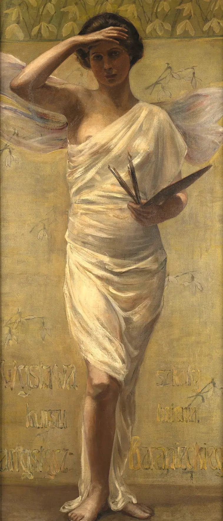 Maria Chmielowska, Alegoria sztuki, 1904 r. // Muzeum Narodowe w Lublinie Maria Chmielowska, Alegoria sztuki, 1904 r. // Muzeum Narodowe w Lublinie