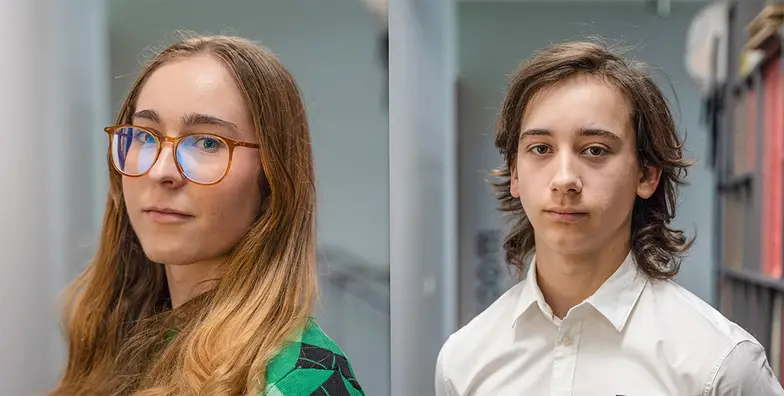 Zofia Ryło, Patryk Pawełczuk // Fot. Marek Bednarz Zofia, Patryk // Fot. Marek Bednarz