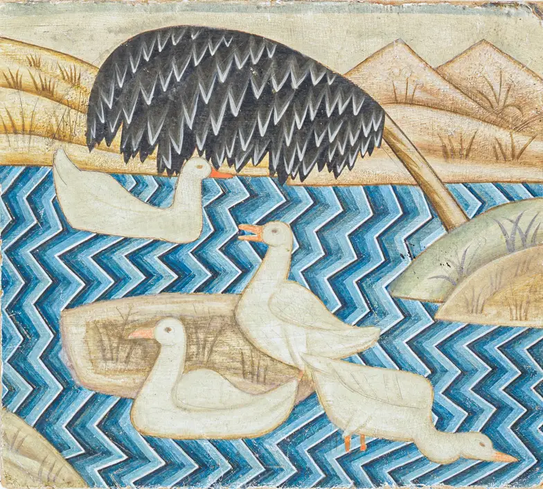 Mykoła Kasperowycz, Kaczki, lata 20. Narodowe Muzeum Sztuki Ukrainy // materiały prasowe Muzeum Sztuki w Łodzi