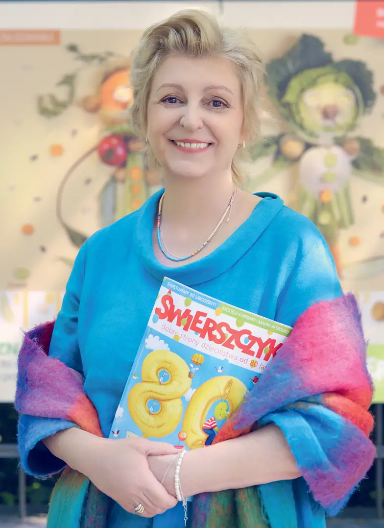 Małgorzata Węgrzecka, redaktorka naczelna „Świerszczyka” // materiały prasowe Małgorzata Węgrzecka, redaktorka naczelna „Świerszczyka” // materiały prasowe