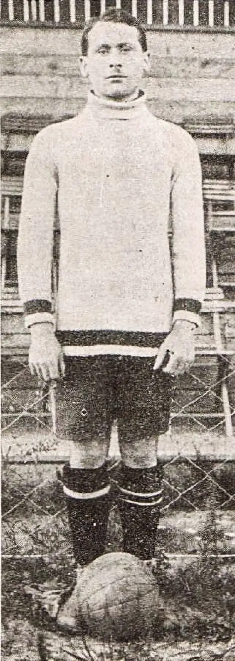 Józef Lustgarten jako bramkarz // wikipasy.pl Józef Lustgarten jako bramkarz // wikipasy.pl
