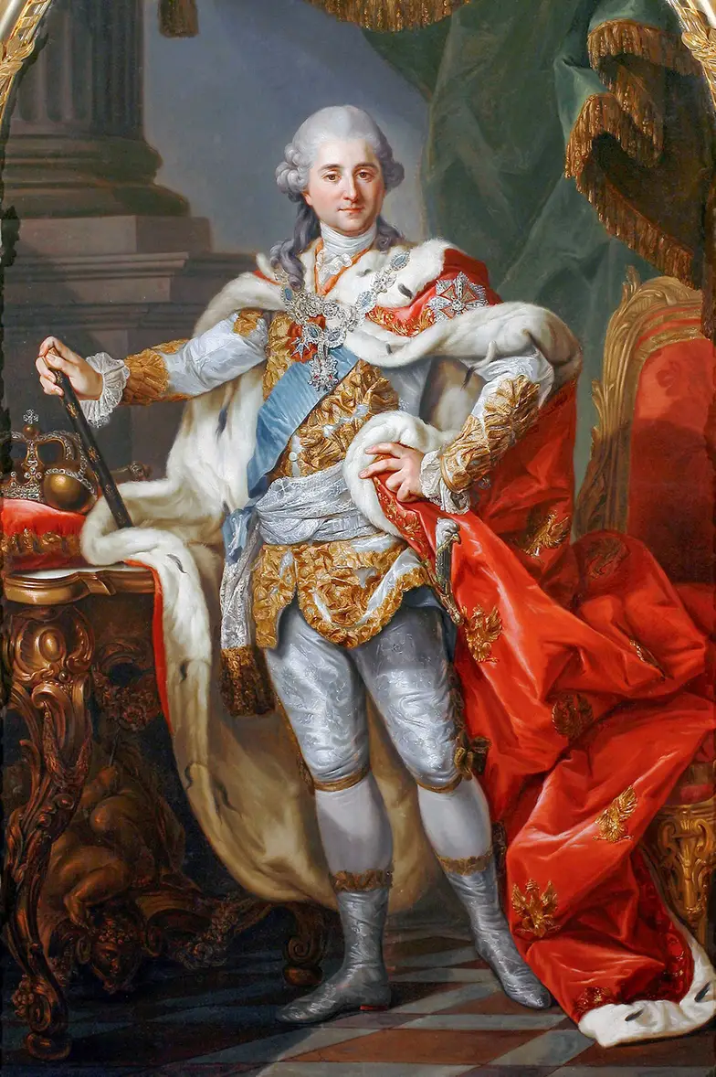 Król Stanisław August Poniatowski, obraz Marcella Bacciarellego, 1764 r. // Photo12 / BE&W
