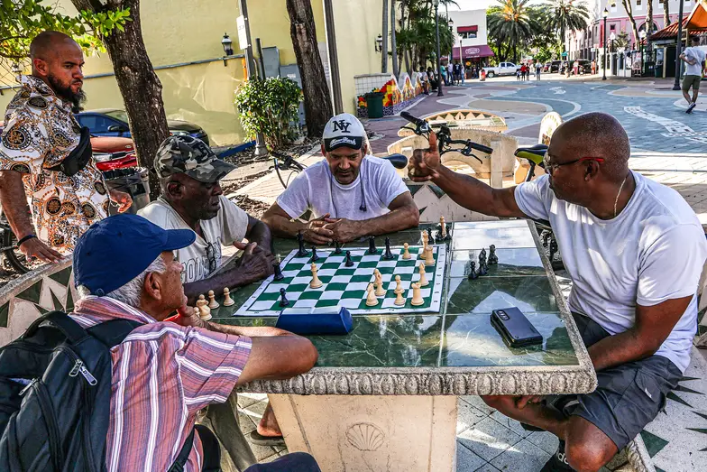 W dzielnicy „Mała Hawana”. Miami na Florydzie, czerwiec 2023 r. // Fot. Giorgio Viera / AFP / East News