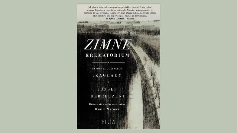 József Debreczeni, „Zimne krematorium”, przeł. D. Warmuz, FILIA, Poznań 2025 // materiały prasowe