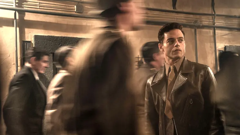 Rami Malek w filmie „Norymberga”, reż. James Vanderbilt, 2025 r. // Materiały prasowe Monolith Film