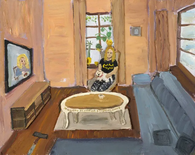 Marta Nadolle, „Jedziemy do kościoła, a ty odkurz chatę”, 2019 r. // Galeria Leto / materiały prasowe Marta Nadolle, „Jedziemy do kościoła, a ty odkurz chatę”, 2019 r. // Galeria Leto / materiały prasowe