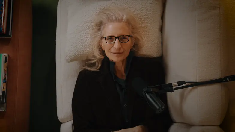 Annie Leibovitz jako gość w podkaście Fashion Neurosis // Dzięki uprzejmości Fashion Neurosis