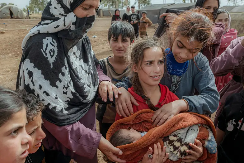 Tutejsi rolnicy coraz częściej mówią o opuszczeniu regionu Daraa. W miejscu, gdzie ziemia nie jest już w stanie ich utrzymać, może zacząć się kolejna fala klimatycznej migracji. // Fot. Amadeusz Świerk