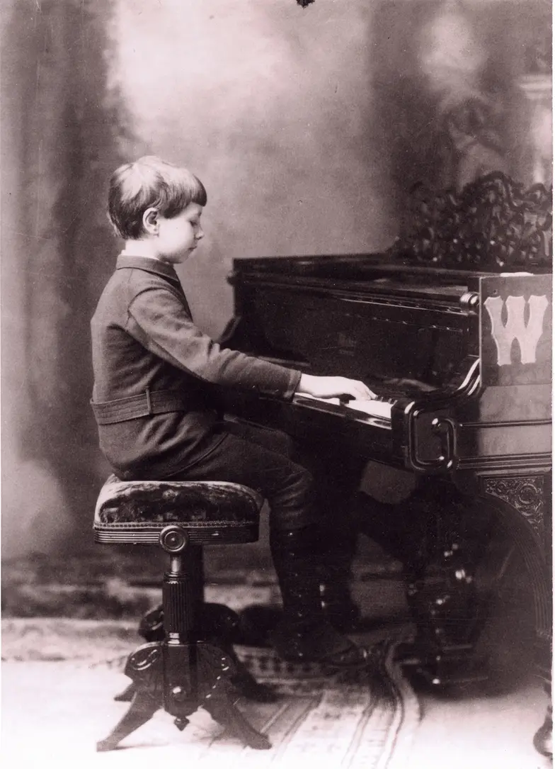 Debiut w USA, Carnegie Hall, listopad 1887 r. „New York Times” pisze: „To nie była nadzwyczajna gra jak na dziecko, to była nadzwyczajna gra jak na człowieka” // Fot. Zbiory The International Piano Archives, University of Maryland