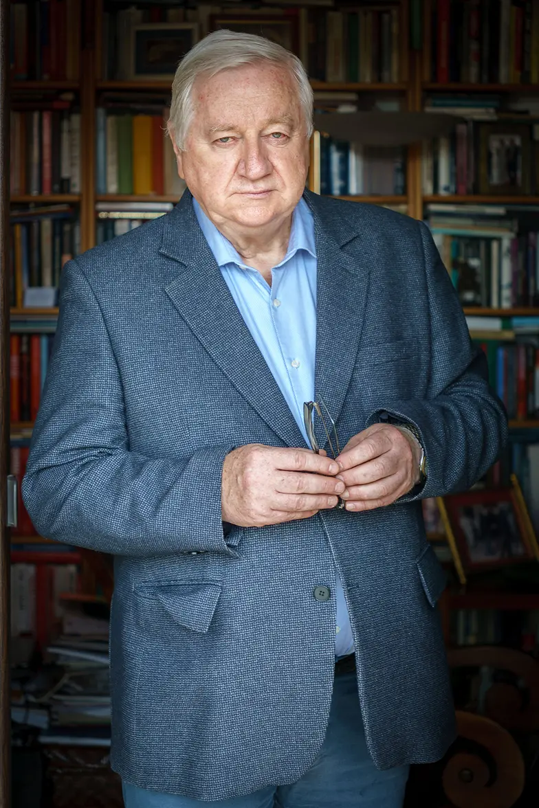 Prof. Bogdan Goralczyk. Warszawa, 17 sierpnia 2022 r. // Fot. Krzysztof Żuczkowski / Forum 