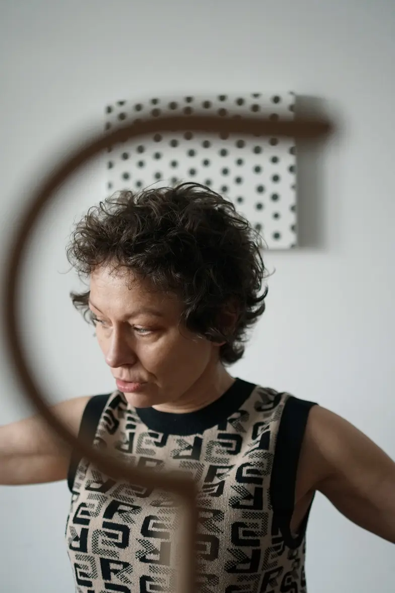 Karolina Wiktor, luty 2026 r. // Fot. Milena Liebe / Archiwum Zachęty – Narodowej Galerii Sztuki