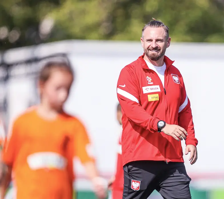 Michał Libich, trener warszawskich klubów piłkarskich // Fot. archiwum prywatne