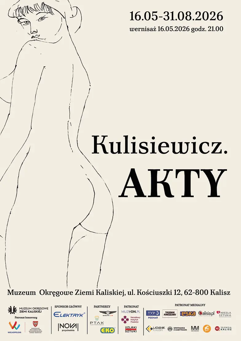 Wystawa „Kulisiewicz. Akty”, Muzeum Okręgowym Ziemi Kaliskiej w Kaliszu // materiały prasowe 