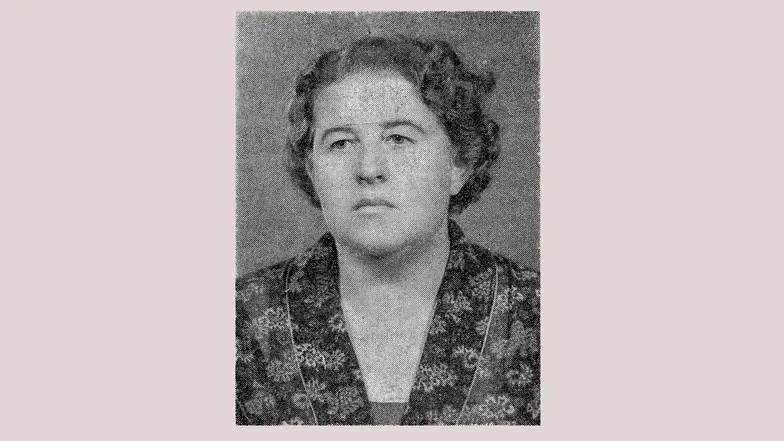 Dr Antonina Leńkowa // Archiwum Instytutu Ochrony Przyrody PAN w Krakowie