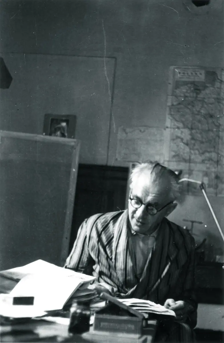 Jerzy Stempowski, 1948 r. // Fot. Zbiory Instytutu Literackiego „Kultura” Jerzy Stempowski, 1948 r. // Fot. Zbiory Instytutu Literackiego „Kultura”