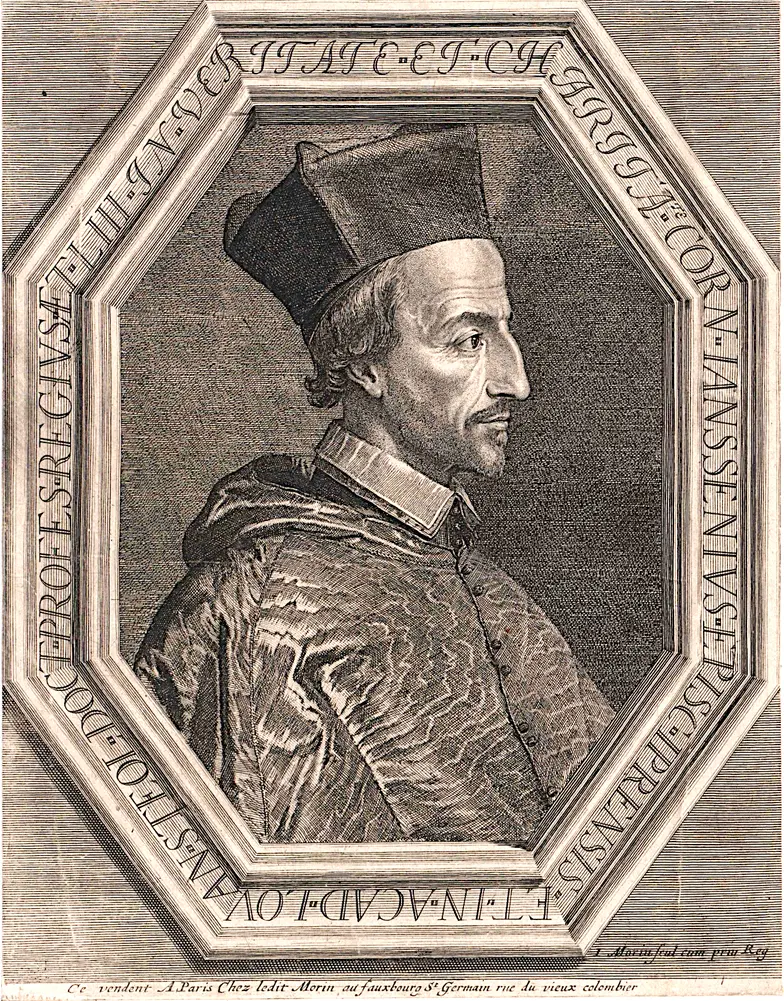 Jean Morin, Portret Corneliusa Jansena, XVII w. // Wikipedia