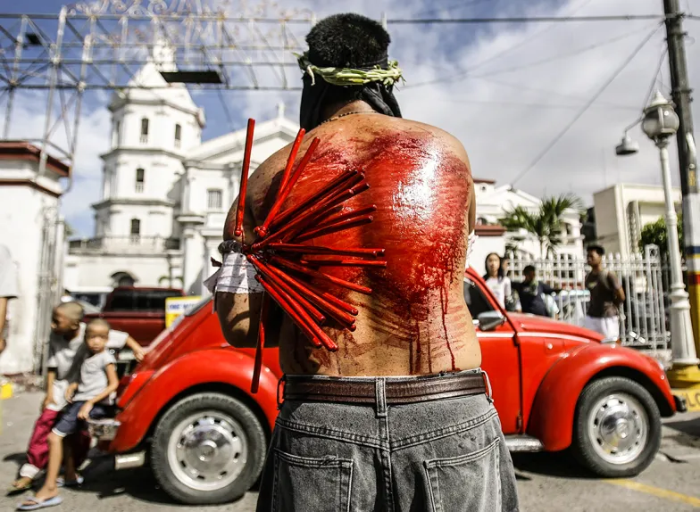 nscenizacja Męki Pańskiej, San Fernando, Filipiny. / Fot. Ezra Acayan / DEMOTIX / CORBIS