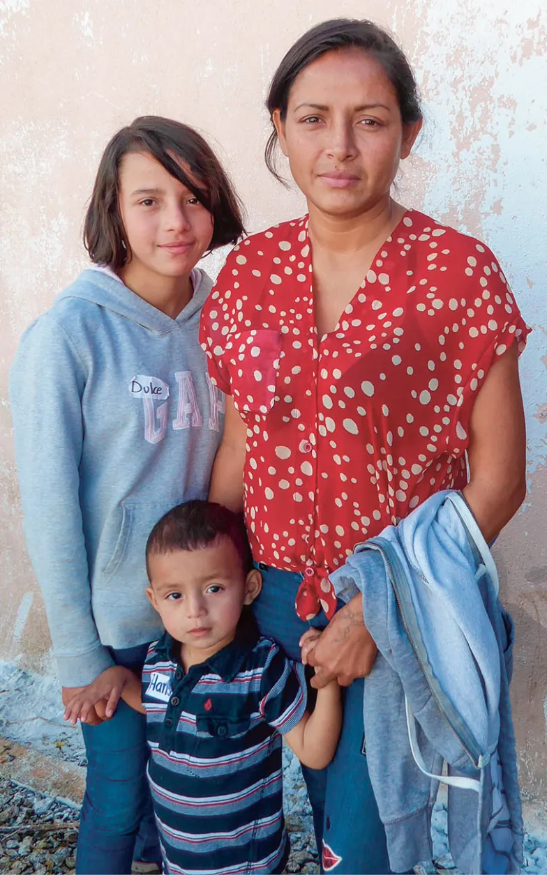 28-letnia Yadira z Hondurasu na złożenie wniosku o azyl w USA musi czekać nawet kilka miesięcy. Tijuana, 7 grudnia 2018 r. / FOT. MARTA ZDZIEBORSKA