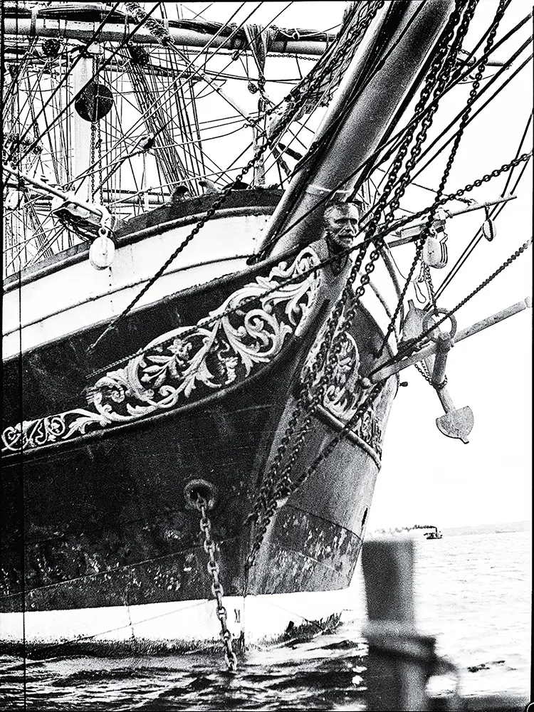 Żaglowiec „Joseph Conrad”, Port w Sydney, Australia / ALAMY STOCK PHOTO / BEW