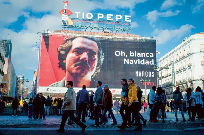  Och, białe święta – hiszpańska reklama hitu Netfliksa – serialu „Narcos”