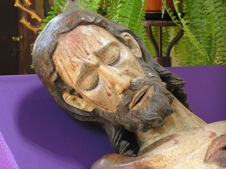 Głowa Chrystusa z Chełmna fot. Pko / Wikimedia