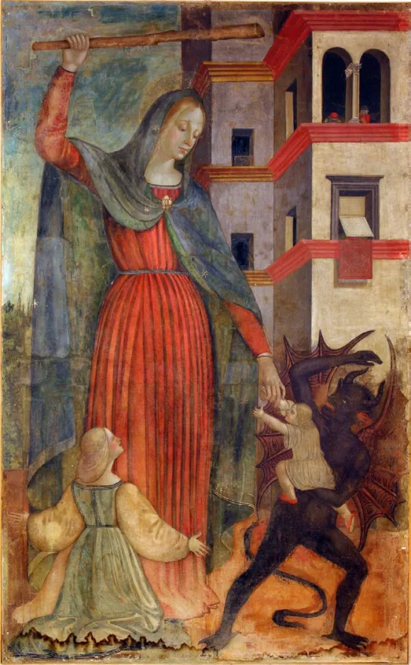 Madonna del Soccorso, XVI w., Museo Civico Pinacoteca Palazzo Lazzarini, Morrovalle www.comune.morrovalle.mc.it