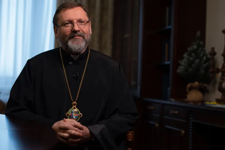 abp Światosław Szewczuk / fot. Fot. Nazarij Mazilyuk / Departament Informacji Ukraińskiej Cerkwi Greckokatolickiej