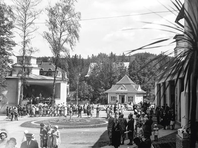 Rabka, 1933 r. / NARODOWE ARCHIWUM CYFROWE