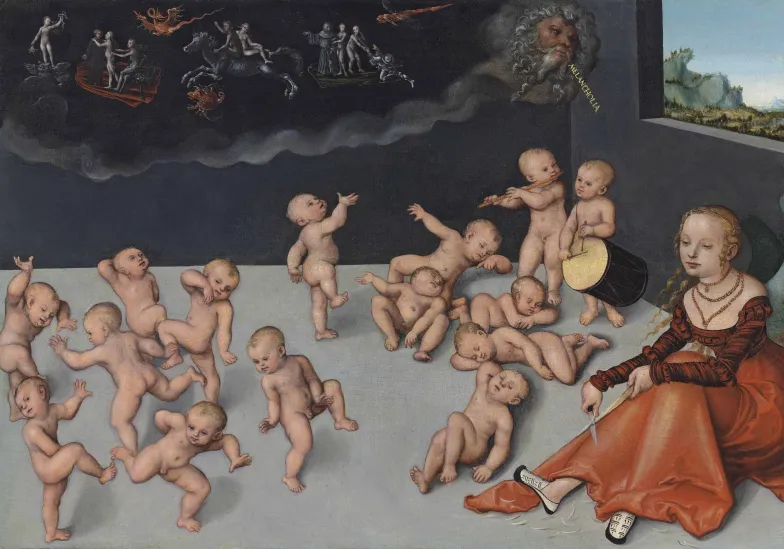 Lucas Cranach Starszy, Melancholia, 1533, prywatna kolekcja / domena publiczna