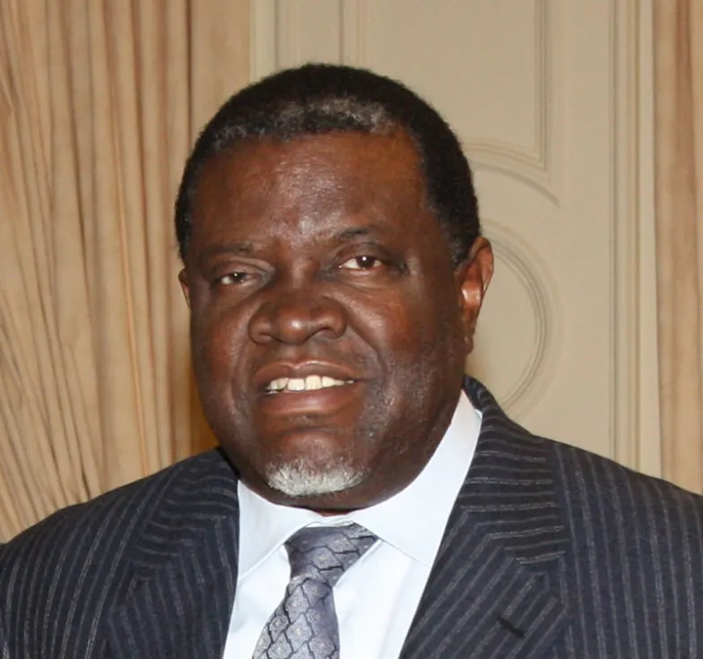 Prezydent Hage Geingob / Fot. wikipedia.pl