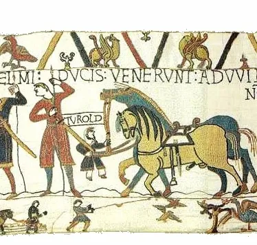 Turold z Tkaniny z Bayeux, fot. Wikimedia Commons