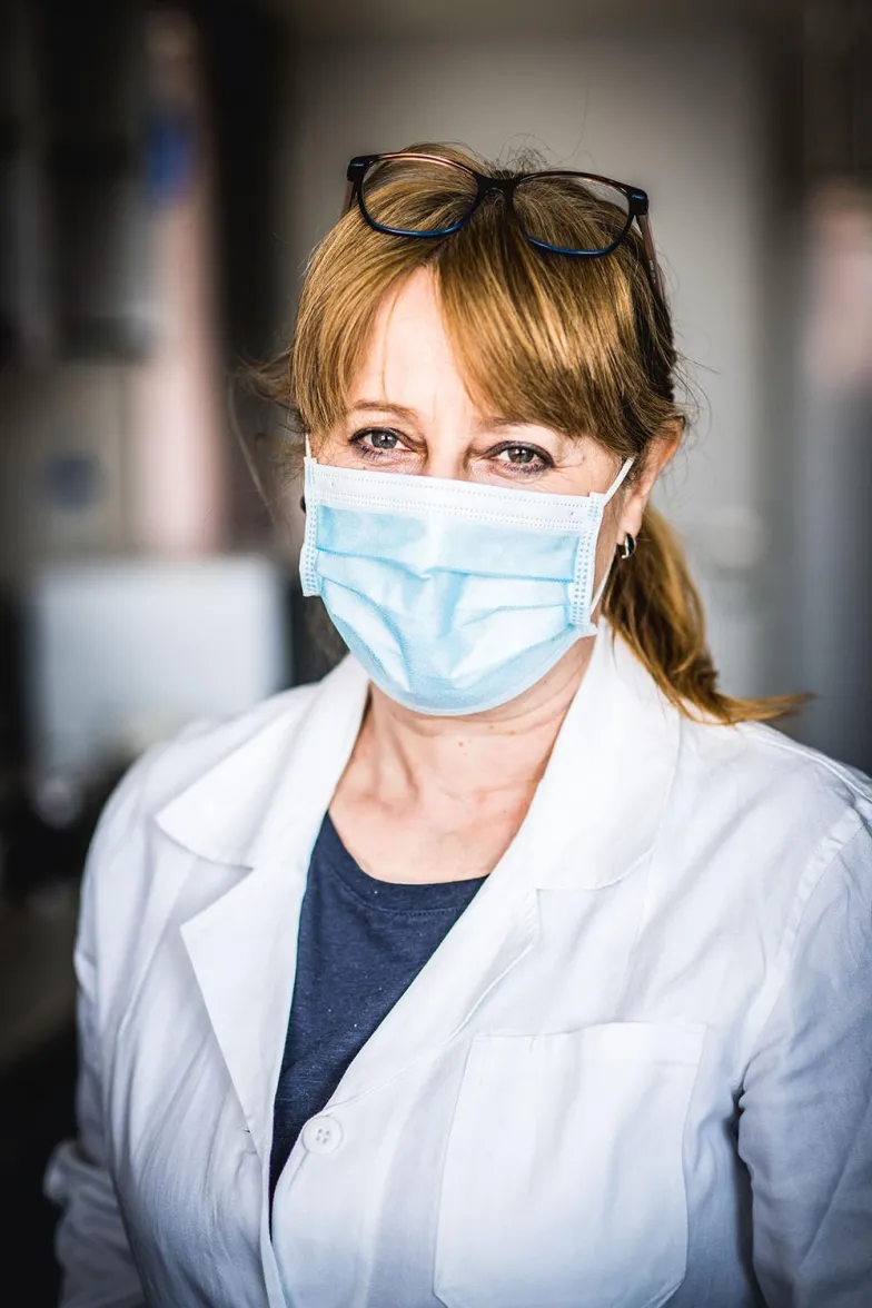 Ruth Tachezy, wirusolożka i kierowniczka katedry genetyki i mikrobiologii na Uniwersytecie Karola. Praga, 2021 r. / FOT. ARCHIWUM PRYWATNE