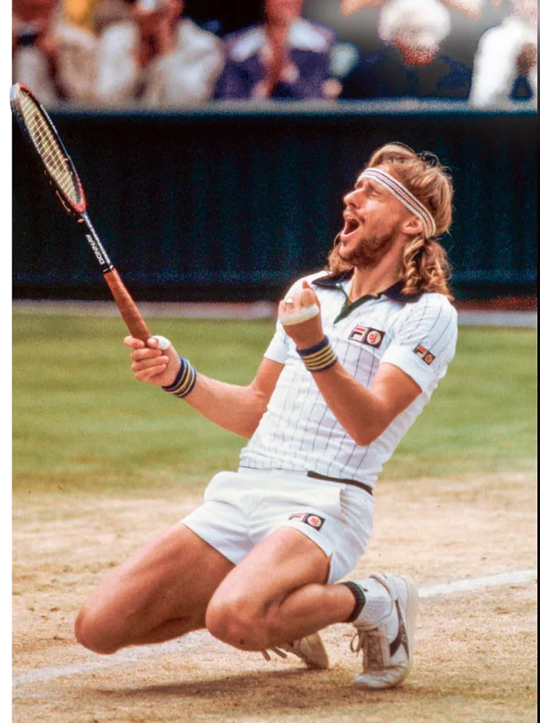 Björn Borg wygrywa z Johnem McEnroe, Wimbledon, 5 lipca 1980 r. / ADAM STOLTMAN / AP / EAST NEWS