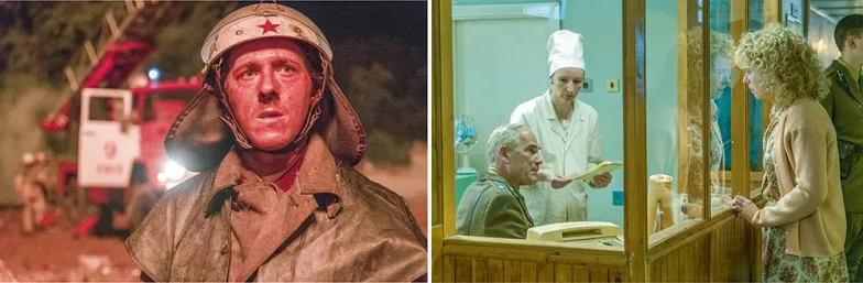 Wasilij Ignatienko, strażak, i jego żona Ludmiła w moskiewskim szpitalu.